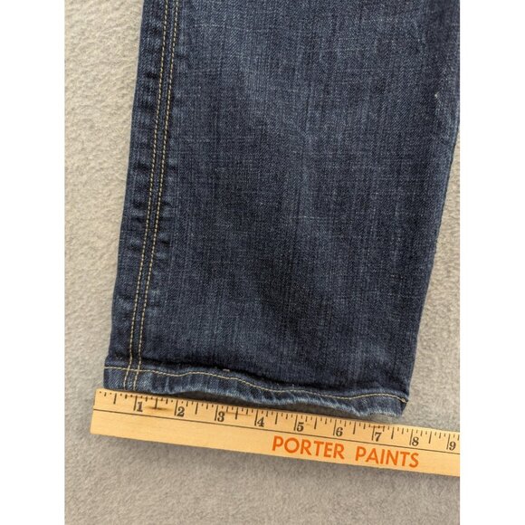 Vigoss Jeans Womens 9 Blue Bootcut Stretch Denim Five Pocket Mid Wash P1536J - Picture 7 of 16
